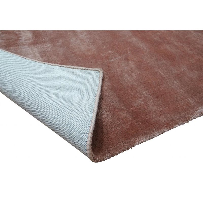 Indra Viscose Carpet - 170*240cm - Dusty Pink