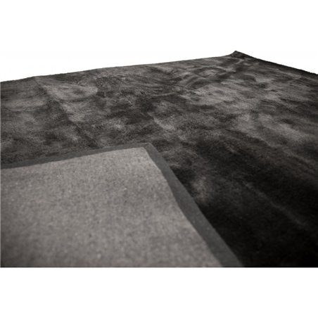 Undra Viscose Carpet 170*240 Dark Grey