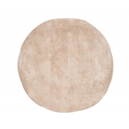 Wonder Viscose Tæppe ø200 Beige