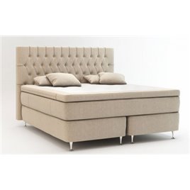Djursholm Continental sänky 140x200 cm + Sänkypaketti Handquilted Royal Classic -sängyllä