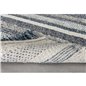 Agra Wool Carpet - 170*240 - Navy Blue / Grey