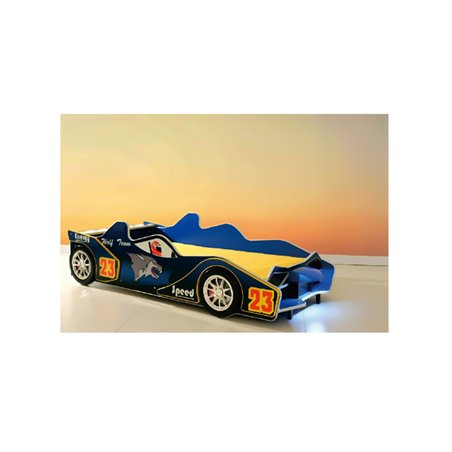 Cot Car Wolf Team Racing - sininen / musta