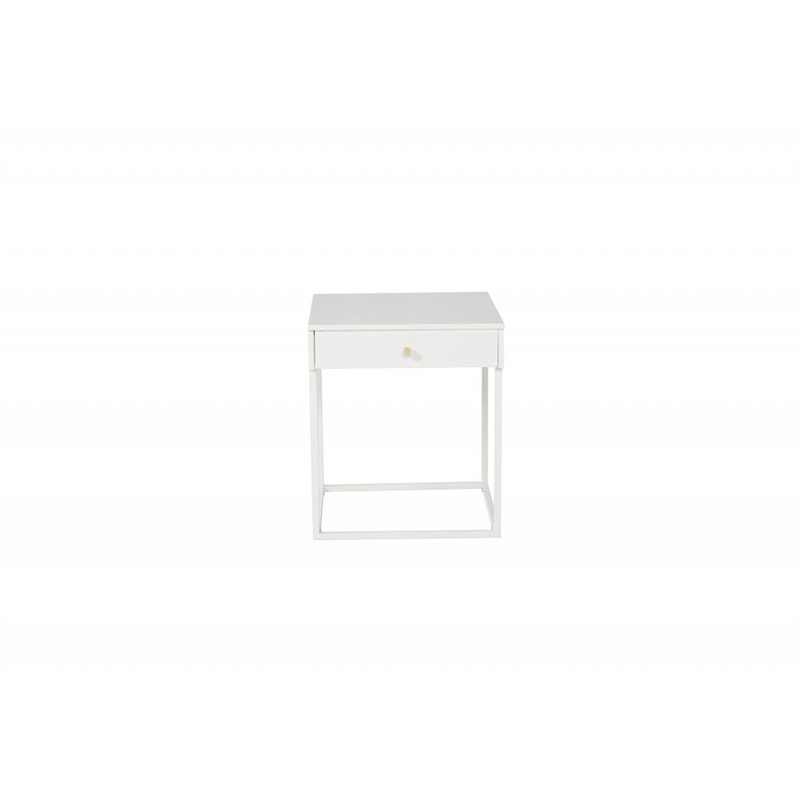 Bakal - Bedside Table - White