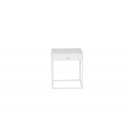 Bakal - Bedside Table - White