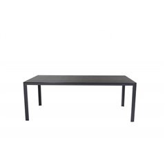 Udendørs bord / Spisebord Break 205x90 cm - Sort