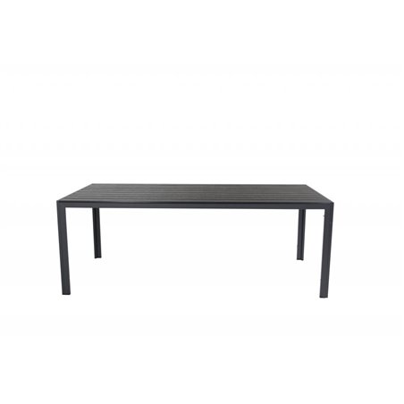 Ulkopöytä / Ruokapöytä Break 205x90 cm - Musta