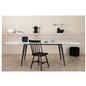 Jimmy Dining Table - Black / White HPL