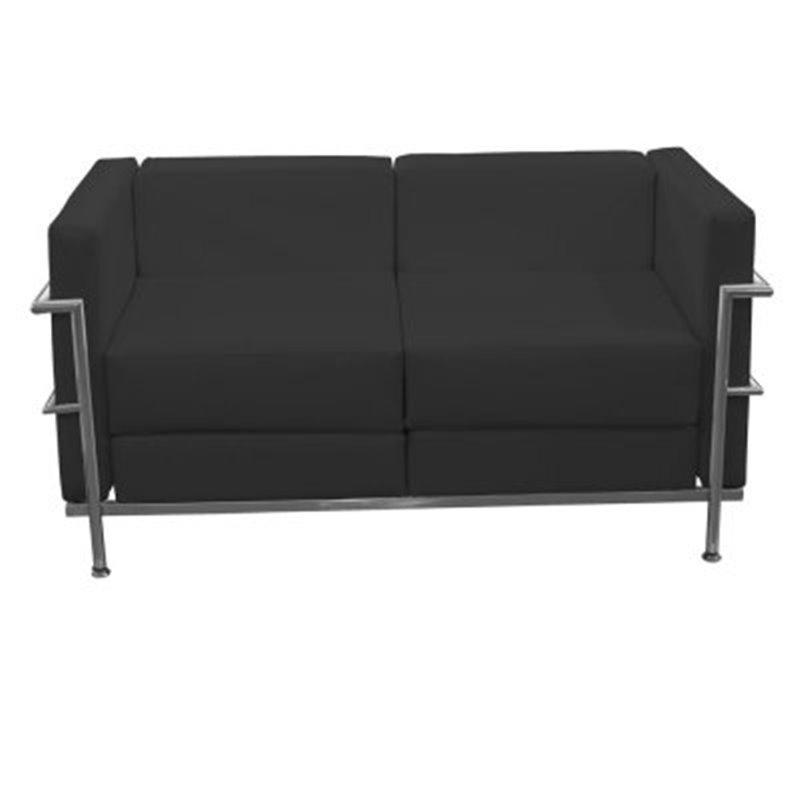 2-personers sofa Tarazona Piqueras y Crespo 72PSPNE Sort