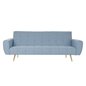 Sovesofa DKD Home Decor Polyester Metal (213 x 79 x 80 cm) (213 x 106 x 40 cm)