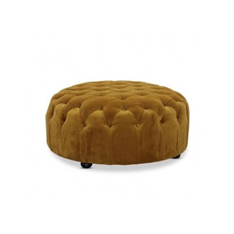 Pall / Puff Chesterfield - Chester - Kulta - Velvet