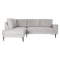 Leposohva / Divaani sohva DKD Home Decor Beige Puuvilla Metalli (240 x 170 x 90 cm)
