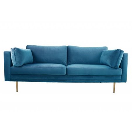 Boom - 3 personers sofa Velvet - Blue