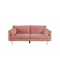 Boom - 3 personers sofa Velvet - Støvet pink