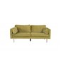 Boom - 3 seat sofa Velvet - Spring Green