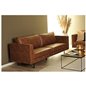 Sofa 3-personers Texas - Brun / Cognac - Stof