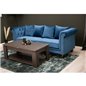 Velvet 3-personers sofa - Midnight Blue