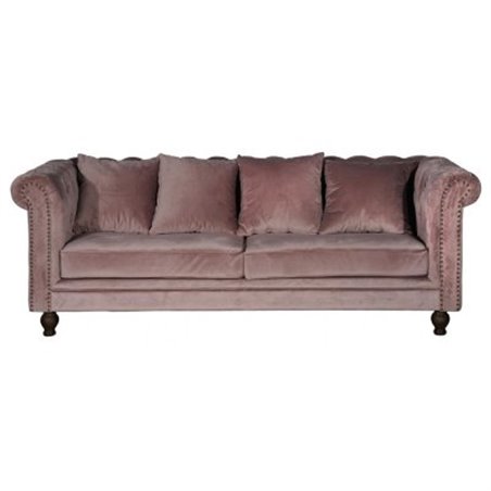 Sofa 3-personers Velvet Velvet - Gammelrosa