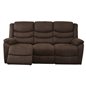 Sohvan lepotuoli 3-istuttava Eldriven Winfield - ruskea - kangas
