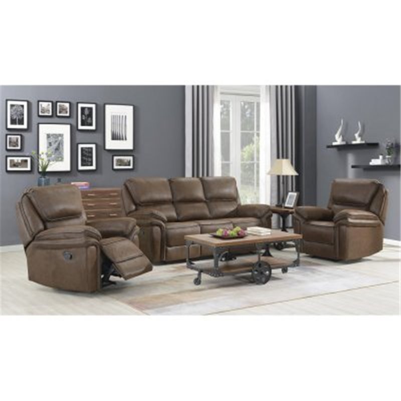 Saranda 3-personers sofa (foldbar) - Mokka