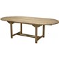 Udendørs bord / Spisebord Udtrækkeligt Kenya 180 / 240x120 cm - Teaktræ