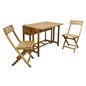 Marion Café set - (bord, is hink, två stolar) - Acacia