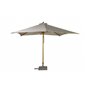 Naxos Umbrella - 3*3m - Wood / Ecru Fabric