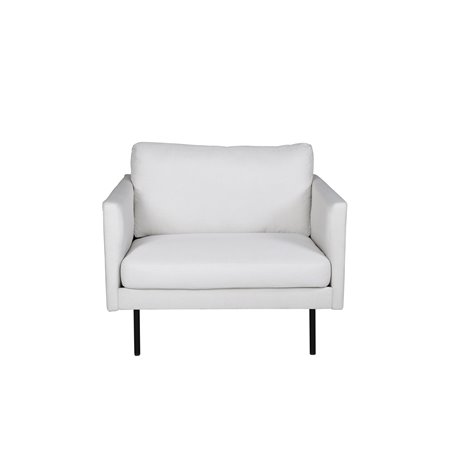 Zoom-tuoli - musta / vaalea beige kangas