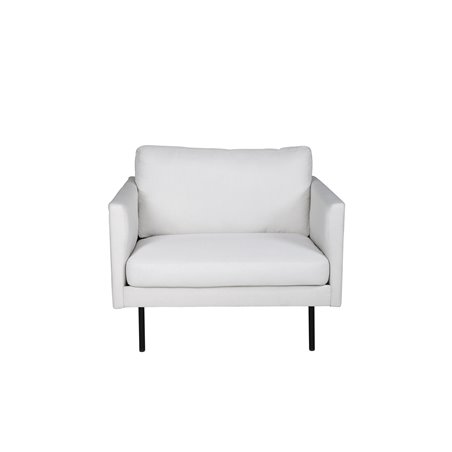Zoom-tuoli - musta / vaalea beige kangas
