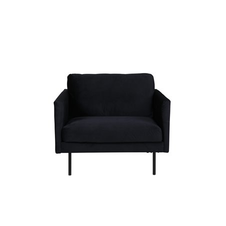 Zoom Chair - Black / Black Velvet