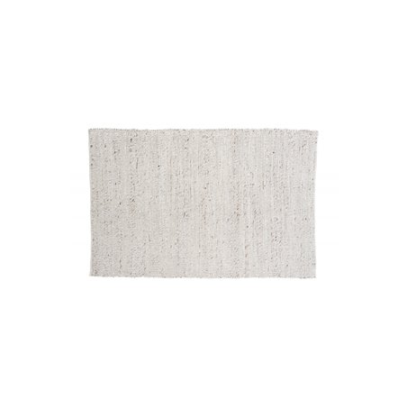 Loump Uldtæppe - 200 * 300- Hvid / Beige