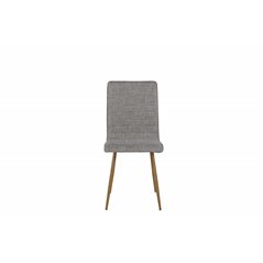 Windu Lyx Dining Chair - Oak-Look / Light Grey