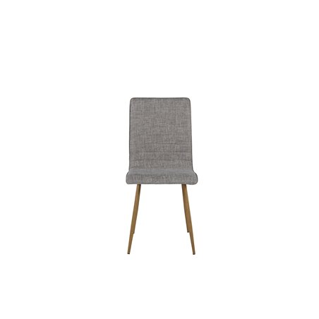 Windu Lyx Dining Chair - Oak-Look / Light Grey