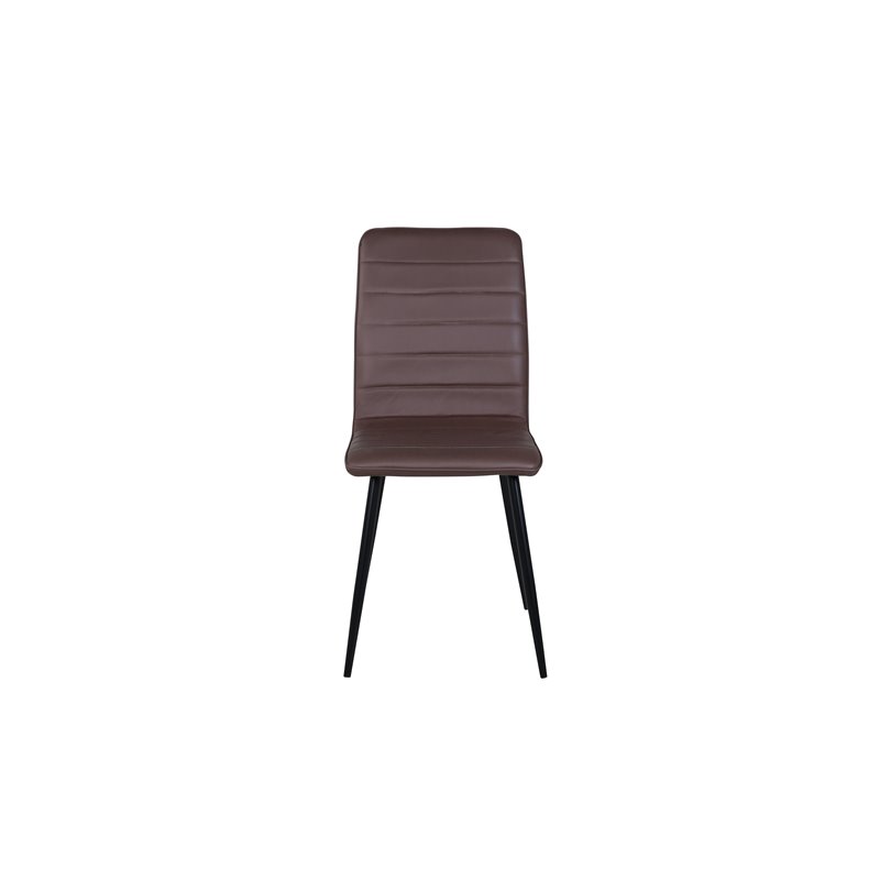 Windu Lyx Chair - Black / Brown Micro Fibre
