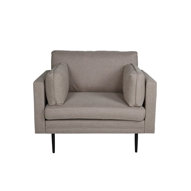 Boom Single Sofa - Sort / Brun Stof