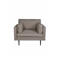 Boom Single Sofa - Sort / Brun Stof