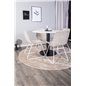 Rise Side Table Double - Valkoinen/betoni -look