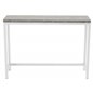 Rise Side table - White / Concrete-look - 110*30*H80