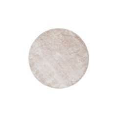 Mattis Polyester Carpet - Beige - ø200