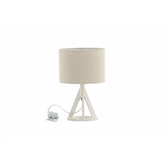 Kona -Table Lamp - White/Linen