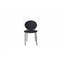 Vault Dining Chair - Sorte Ben - Sort Stof