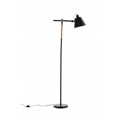 Skott -Floor Lamp - Black/Black