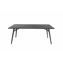 Sleek Extentiontable Black Brushed - 190*95