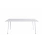 Polar Dining table 180 cm - White top / White Legs