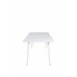 Polar Dining table 180 cm - White top / White Legs