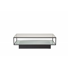 Maglehem - sofa Table - Glass / Black