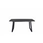 Inca Extentiontable - Black top / black Legs