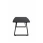 Inca Extentiontable - Black top / black Legs