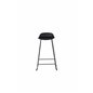 Wave Bar Chair - Sorte Ben -Sort Pla stic