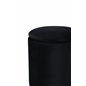 Limpen Pouf - / Black Velvet