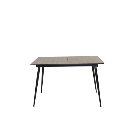 Silar Extention Table - "Wood Look" Melamine / Black Legs
